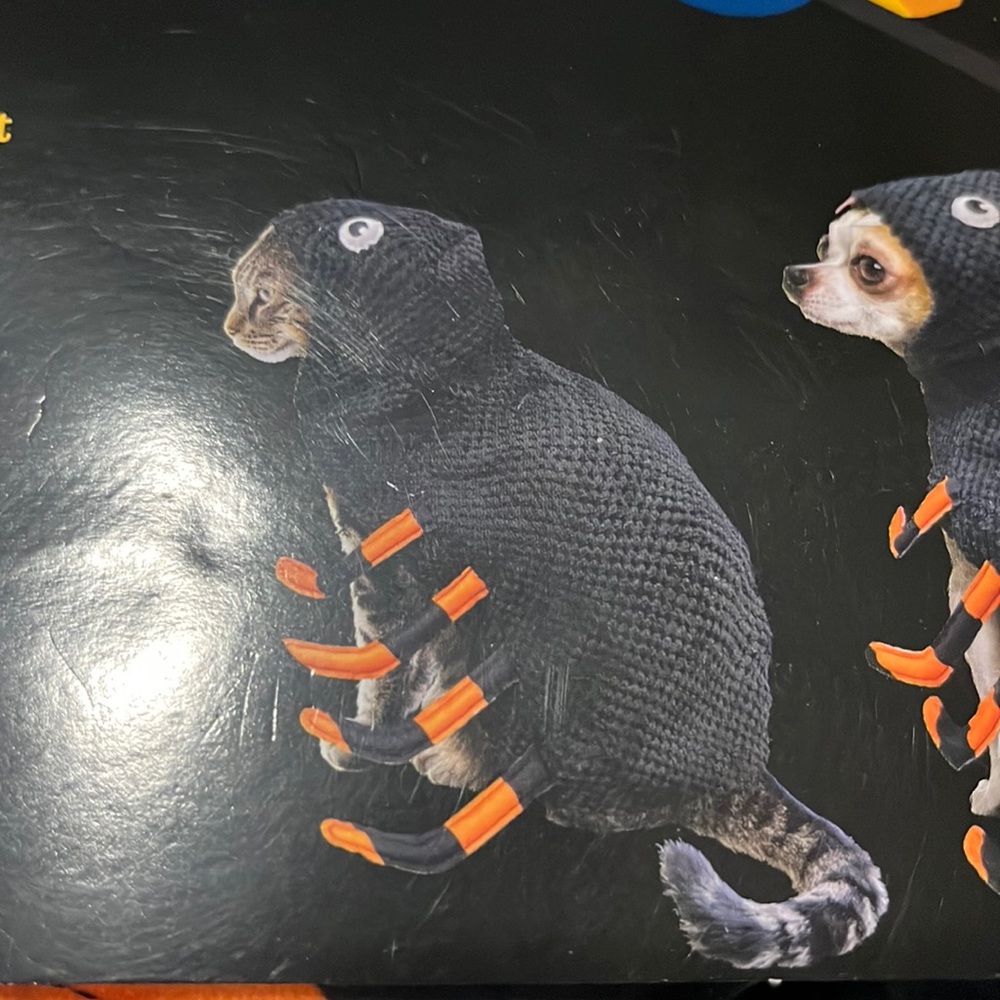 NWT Spider Costume For Cat Or Dog